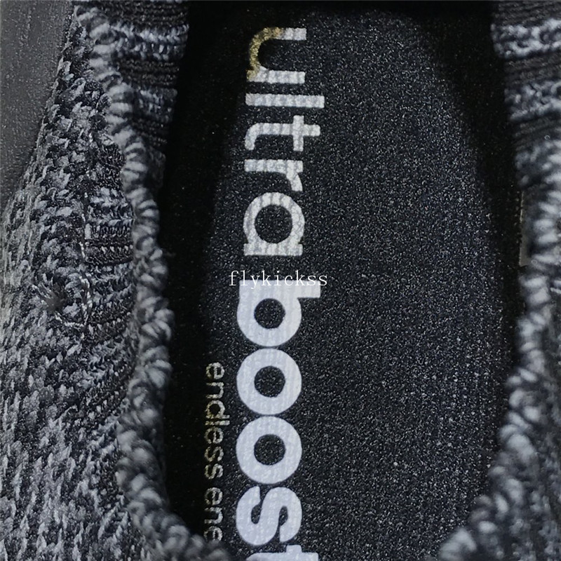 Adidas Ultra Boost Uncaged UB Sock Black Grey White